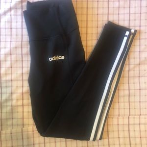 Adidas Climalite leggings black size small